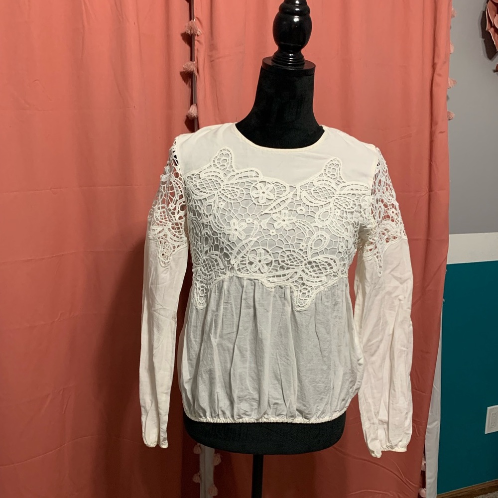 Abercrombie | Small | Lace Blouse